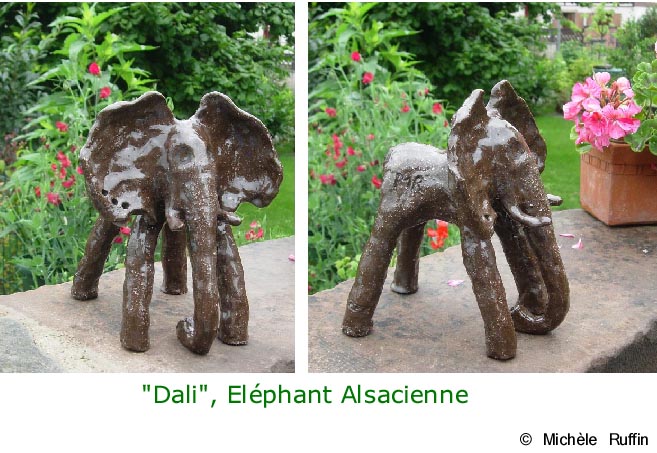 Dali 01, éléphant alsacienne - © Michèle Ruffin